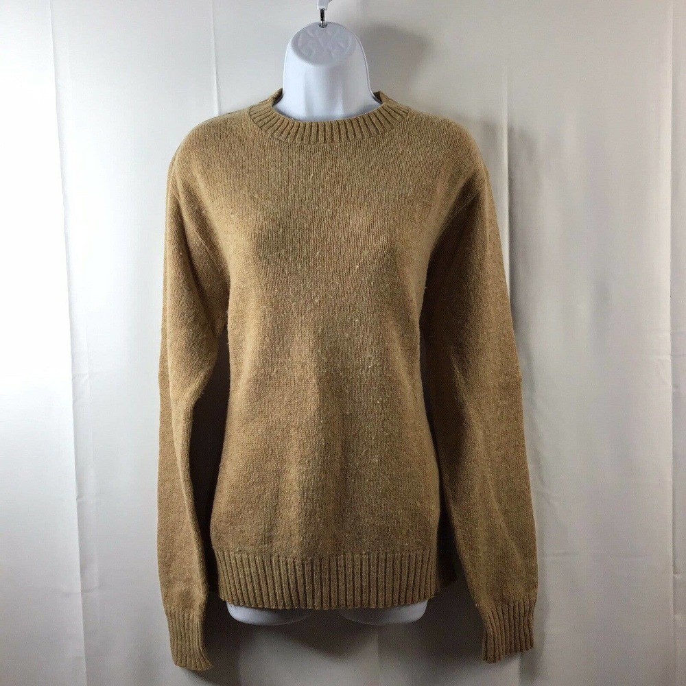 Vintage Womens Trent Robert Bruce Tan Cream  L